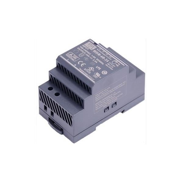 Hikvision DS-KAW60-2N, Intercom Voeding, 60W, 24V Gelijkspanning, DIN-rail uitvoering