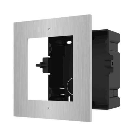 Hikvision DS-KD-ACF1/S Inbouwframe 1 module RVS