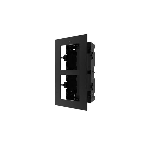 Hikvision DS-KD-ACF2, Zwart Inbouwframe 2 modules