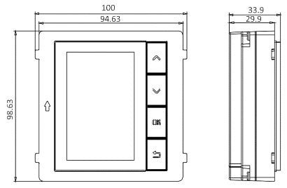 Hikvision DS-KD-DIS Display module