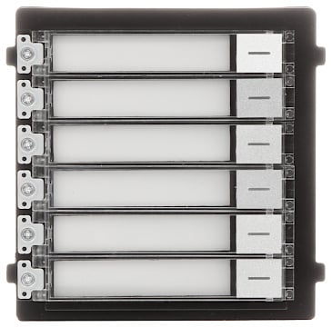 Hikvision DS-KD-KK Beldrukker 6 knoppen