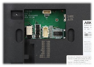 Hikvision DS-KH6320-WTE2 Binnenpost 2 Draads 7'' Inch scherm