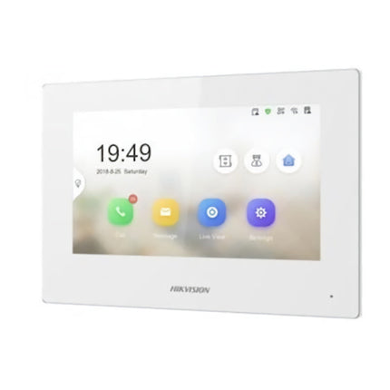 Hikvision DS-KH6320-WTE2 Binnenpost 2-Draads 7''Inch scherm WIT