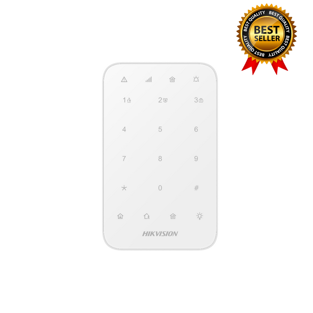 Hikvision DS-PK1-E-WE Draadloos codebedienpaneel