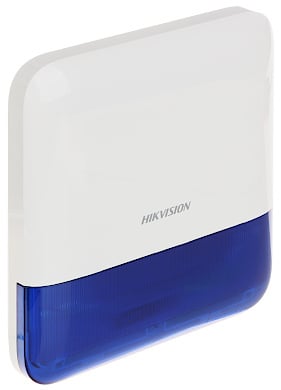 Hikvision DS-PS1-E-WE Buitensirene blauwe kap