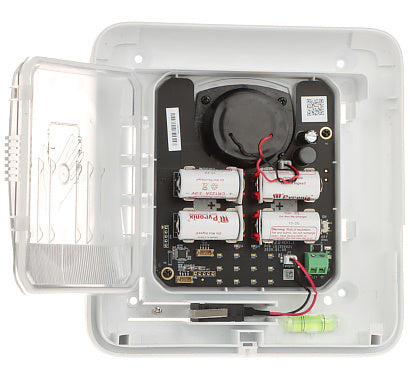 Hikvision DS-PS1-E-WE Buitensirene Rode kap