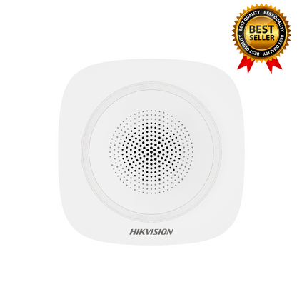 Hikvision DS-PS1-I-WE Draadloze Binnensirene