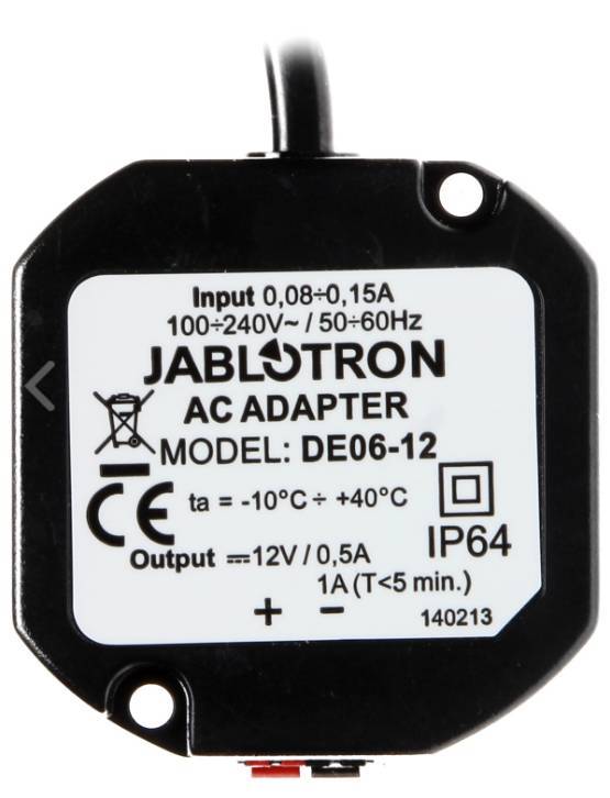 Jablotron DE06-12 Voeding12V / 0.5A