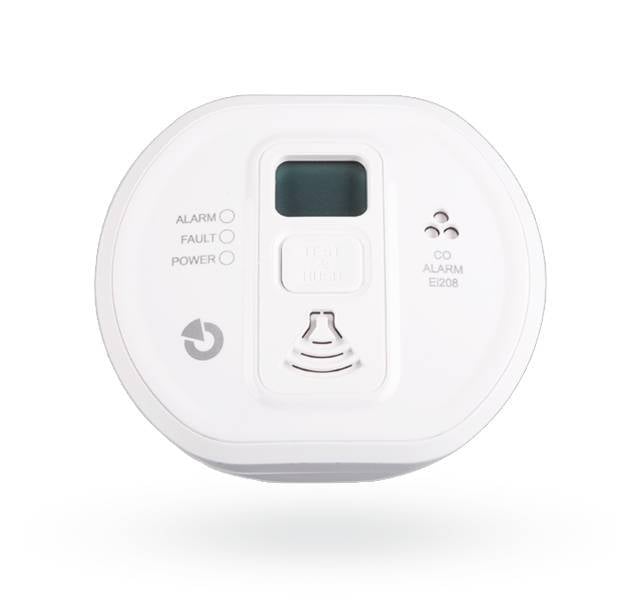 Jablotron Ei208DW stand-alone CO-melder met display