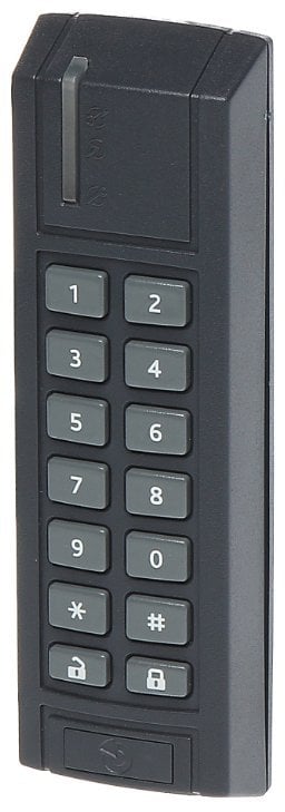 Jablotron JA-123E BUS outdoor toegangsmodule met RFID en toetsenbord