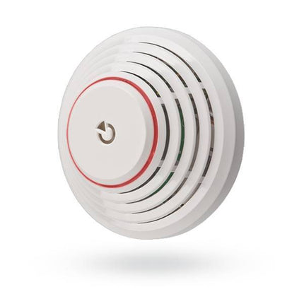 Jablotron JA-151ST-A Draadloze rook- en hittedetector met dubbele sirenefunctie (inbraak en brandalarm)