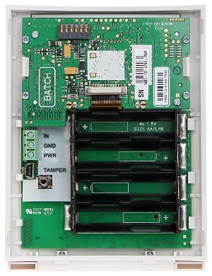 Jablotron JA-154E draadloos bedienpaneel met LCD scherm, toetsenbord en RFID