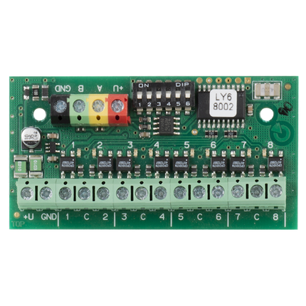 Jablotron JB-118N Pro Bus signaal PG-uitgangsmodule – 8 uitgangen