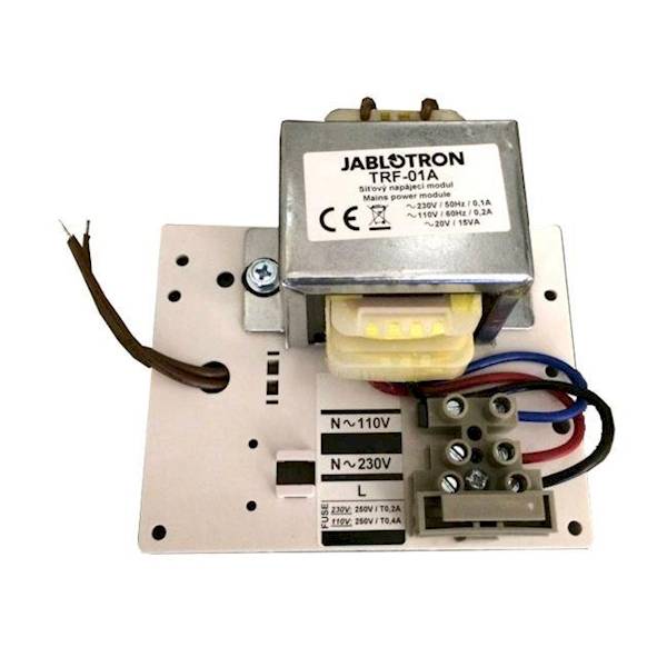 Jablotron TRF-01A-C transformator voor JA-82 en JA-100/101 centrale