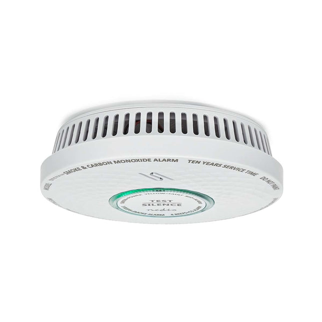 Nedis DTCTCS10WT, Rook-Koolmonoxidemelder, Klein Design, Sensor, Levensduur Batterij van 10 Jaar