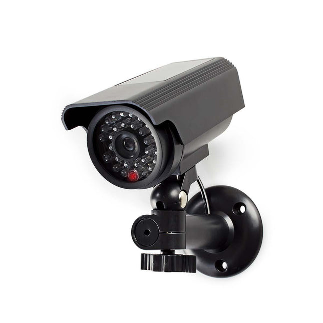 Nedis Dummy beveiligingscamera Bullet IP44 Zwart