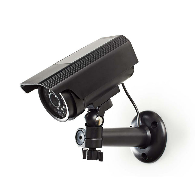 Nedis Dummy beveiligingscamera Bullet IP44 Zwart