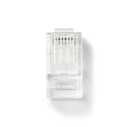 Nedis RJ45 Connector CAT5 UTP Pass Through 10 stuks voor soepele aders (stranded)