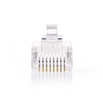Nedis RJ45 Connector CAT5 UTP Pass Through Solid 10 stuks (stugge aders)