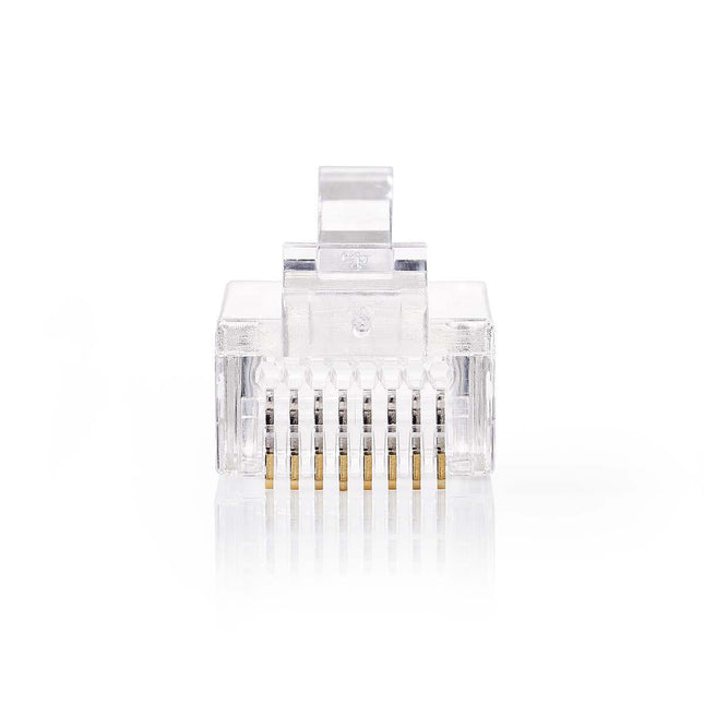 Nedis RJ45 Connector CAT5 UTP Pass Through Solid 10 stuks (stugge aders)
