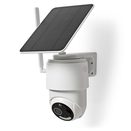 Nedis SmartLife 4G PTZ Camera voor buiten met zonnepaneel en batterij