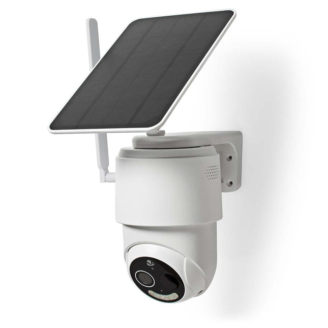 Nedis SmartLife 4G PTZ Camera voor buiten met zonnepaneel en batterij