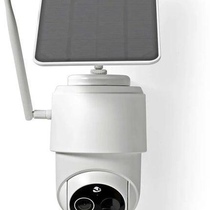 Nedis SmartLife PTZ Camera voor buiten met WiFi, zonnepaneel en batterij
