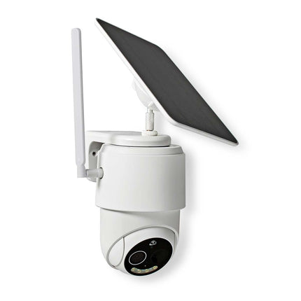 Nedis SmartLife PTZ Camera voor buiten met WiFi, zonnepaneel en batterij