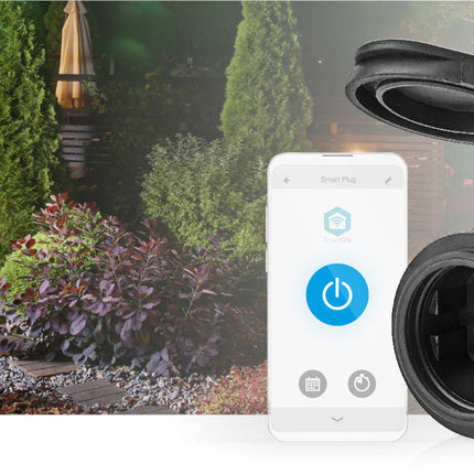 Nedis SmartLife Smart Stekker voor buiten geschikt
