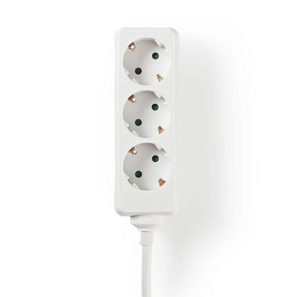 Nedis Stekkerdoos met randaarde, 16 A, 3-wegs, 1.5m