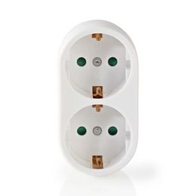 Nedis Stopcontact Splitter met randaarde 16.0 A