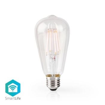 Nedis Wi-Fi Smart LED Filamentlamp | E27 | ST64 | 5 W | 500 lm