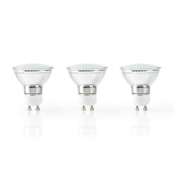 Nedis Wi-Fi Smart LED-Lamp | Warm tot Koel Wit | GU10 | 3-Pack