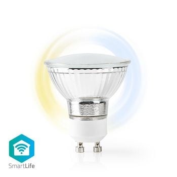 Nedis Wi-Fi Smart LED-Lamp | Warm tot Koel Wit | GU10