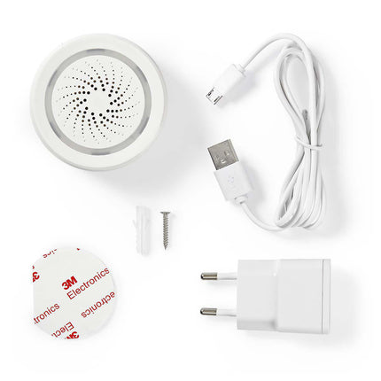 Nedis Wi-Fi smart sirene | Alarm of Gong | 85 dB