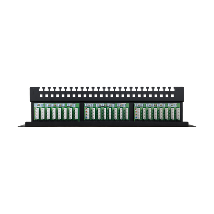 Pulsar RP-U24V6, Patchpaneel 1HE 24 poorten UTP Cat5/6