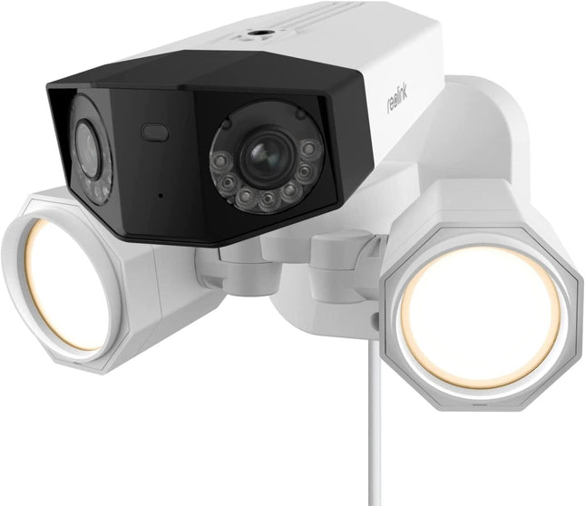 Reolink Duo Floodlight WiFi, slimme 4K WiFi Dual-lens camera met schijnwerpers en 180° kijkhoek