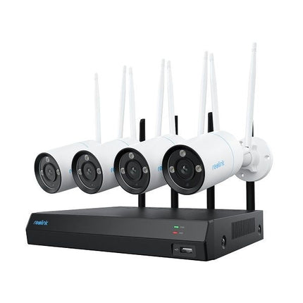 Reolink NVS12-8MB4W, 4K/8MP UHD WiFi Bullet beveiligingsset
