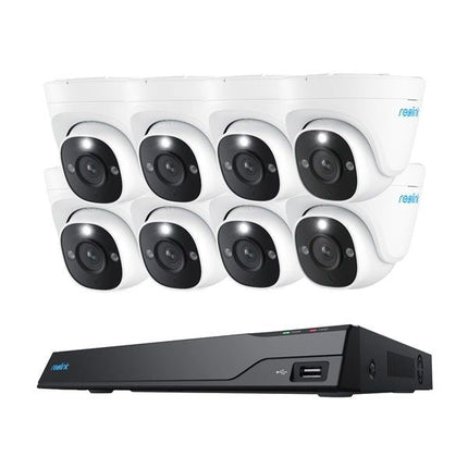 Reolink NVS16-12MD8, slimme 12MP PoE 16 kanaals beveiligingsset met kleuren nachtzicht