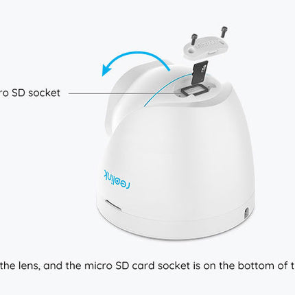 Reolink P334 Turret camera, 4K 8 Megapixel POE Slimme detectie