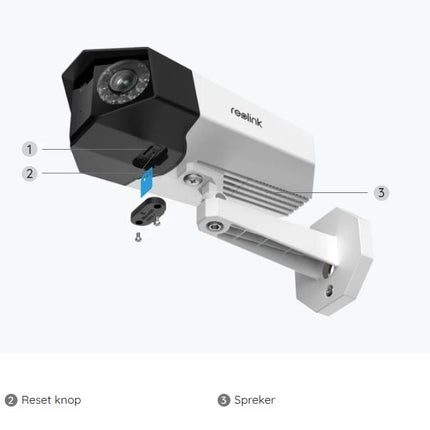 Reolink P730, 4K Dual-lens camera met 180° kijkhoek met PoE