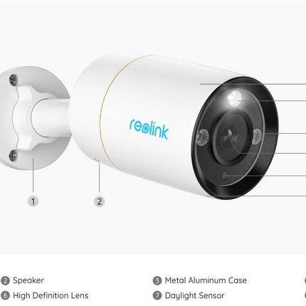 Reolink RLK8-1200B4-A-4MM, 12MP Beveiligingsset met slimme detectie en PoE