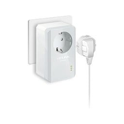 TPLink TP-Link Powerline Adapter 1000 Mbps met contactdoos (uitbreiding)