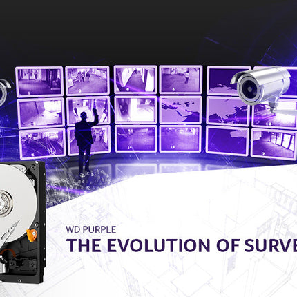 Western Digital Purple Harddisk voor camerasysteem